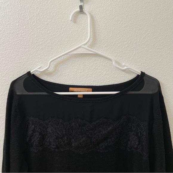 Ellen Tracy blouse black xl - Picture 2 of 4